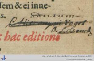 Autogramm (Aus: UB Freiburg, D 5928,d).