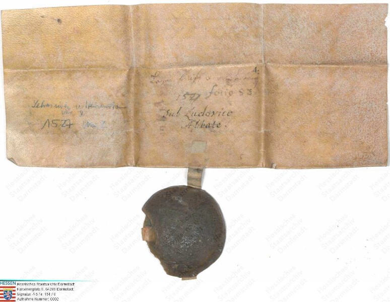 von Heusenstamm: Abt Ludwig von Seligenstadt