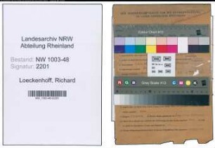 Entnazifizierung Richard Loeckenhoff , geb. 07.07.1892 (Landwirt)