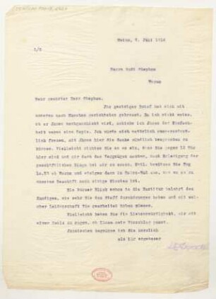 Brief an Rudi Stephan : 08.07.1914