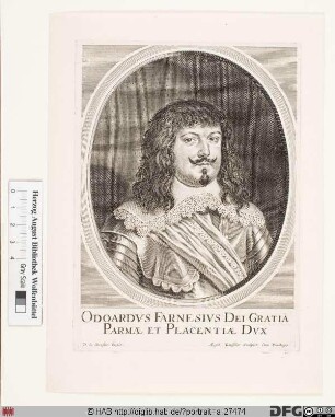 Bildnis Odoardo (Farnese), 5. Herzog von Parma und Piacenza (reg. 1622-46)
