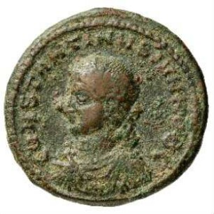 Münze, Follis, Aes 3, 324 n. Chr.