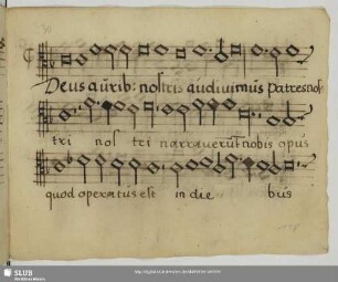 [Agricola, Martin:] Deus auribus nostris audivimus