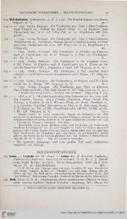 Holzschnittbücher (Nr. 163 - 180)