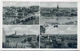 Postkarte, Crossen (Krosno Odrzańskie)