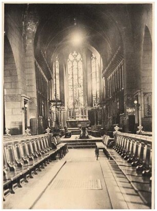 Thomaskirche, Leipzig Bachgruft: Altar