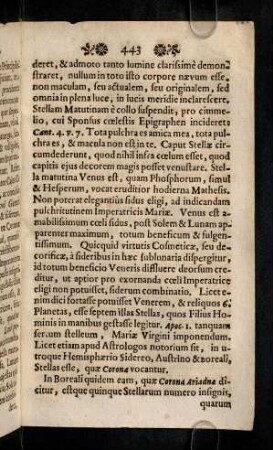 443-450, In Boreali quidem eam, quae corona Ariadne ...