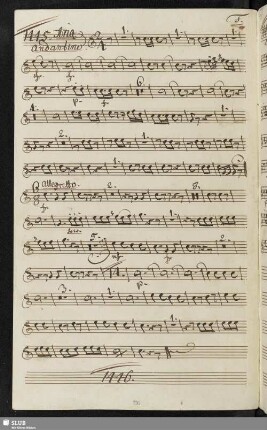 1445. Aria: Io son nata poverina / Piticchio, F.