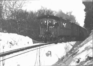 Ski-Sonderfahrt der Bundesbahndirektion Stuttgart