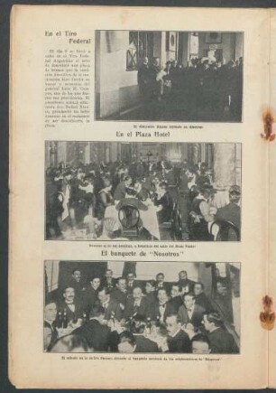 El banquete de "Nosotros"