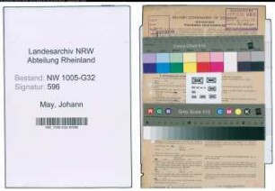 Entnazifizierung Johann May , geb. 15.02.1888 (Stadtinspektor)