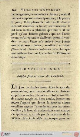 Chapitre XXX