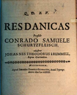 Res Danicas