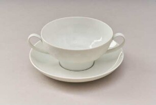 Untertasse aus dem Service "Lotus weiß"