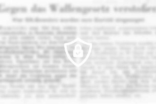 Gegen das Waffengesetz verstoßen