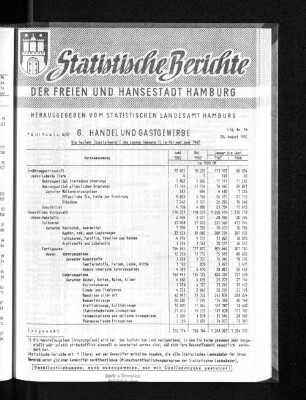 Die Ausfuhr (Spezialhandel) des Landes Hamburg im Mai und Juni 1967 : Lfd. Nr. 54