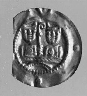 Unbekannter Geistlicher (Abtei Seligenstadt?) - Pfennig
