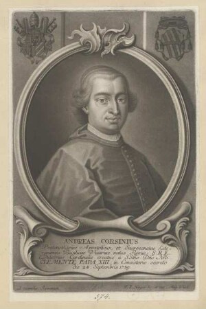 Bildnis des Andrea Corsinius