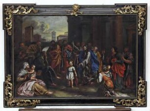 Christus stellt den Pharisäern ein Kind vor