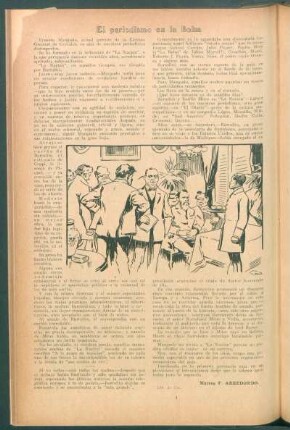 El periodismo en la Bolsa
