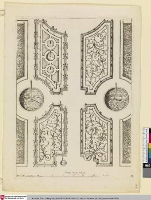 [Plan du parterre de Villaserf]