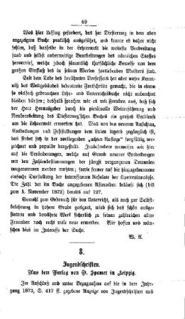 Jugendschriften : aus dem Verlag von Q. Spamer in Leipzig