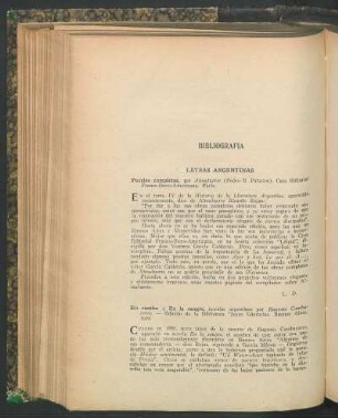 Letras argentinas