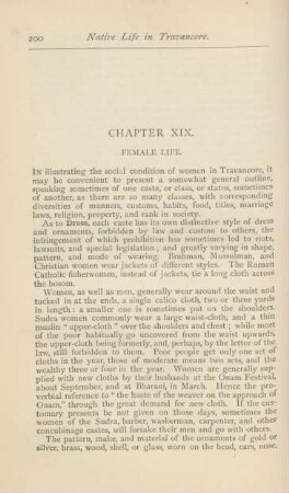 Chapter XIX. Female life