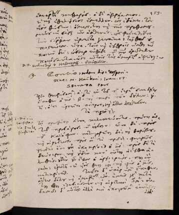 153-155, 21.4.1603 (vesperi, Gründonnerstag), Ioan 18