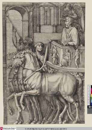 [Marc Aurel als Triumphator auf dem Viergespann]
