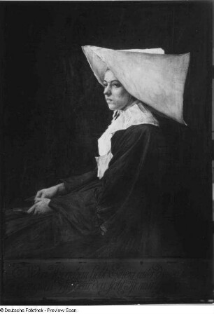 Barmherzige Schwester : Gemälde, 1958