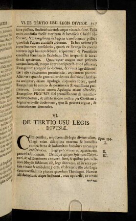 717-724, VI. De Tertio Usu Legis Divinae