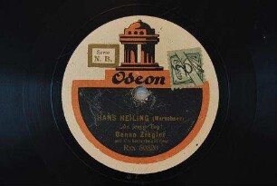 Hans Heiling : "An jenem Tag" / (Marschner)