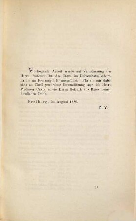 Ueber die Einwirkung von Brom auf Orthonitrobenzoesäure : Inaugural-Dissertation