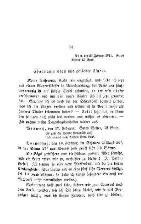 Rom, 20. Februar 1841