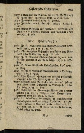 245-253, XIV. Philosophie.