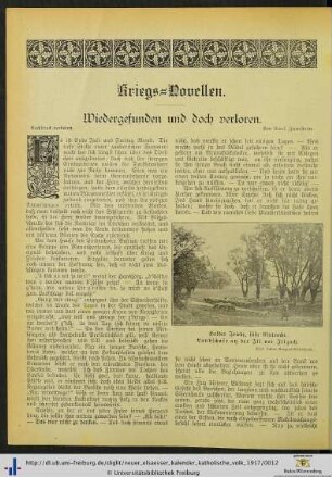 Kriegs-Novellen.