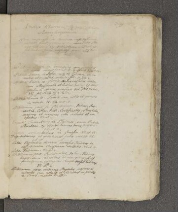 Index librorum Hebraicorum Manuscriptorum