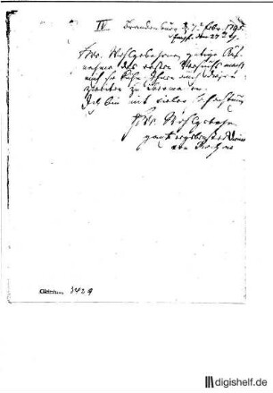 4: Brief von Friedrich Eberhard von Rochow an Johann Wilhelm Ludwig Gleim