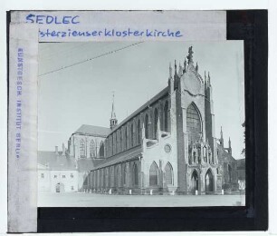 Sedletz-Kuttenberg, Kloster Sedletz/Sedlec : Außenansicht von NW
