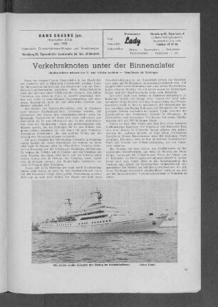 Verkehrsknoten unter der Binnenalster