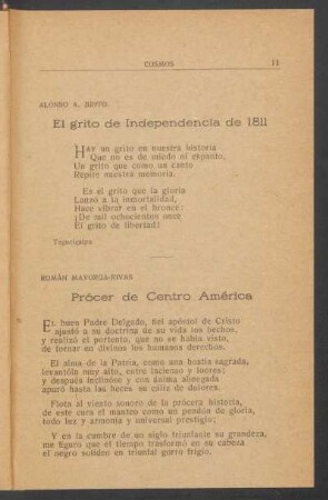Prócer de Centro América