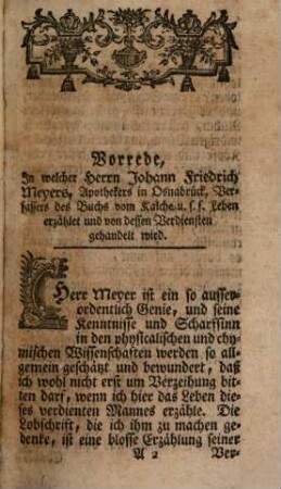 Johann Christian Wiegleb's kleine chymische Abhandlungen von dem grossen Nutzen der Erkenntniß des Acidi pinguis bey der Erklärung vieler chymischen Erscheinungen
