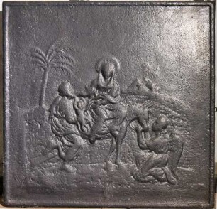 Takenplatte, Flucht nach Ägypten