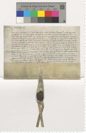 Präsentation an Probst Jacob Schomaker für eine Vikarie am Barbare Altar zu St. Johannis [lat].