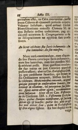 88-96, An liceat celebrare sine sacris indumentis: An sine ...