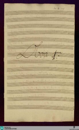 Partitas - Don Mus.Ms. 1109 : winds; E|b