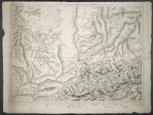 Le Canton de Basle, et Parties des Cantons d'Argauvie et Soleure du Frikthal et Frontieres
