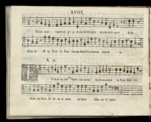 XVIII. Et exultauit spiritus meus (Quinti Toni)