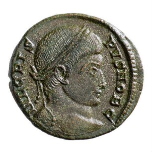 Münze, Follis, Aes 3, 323 - 324 n. Chr.